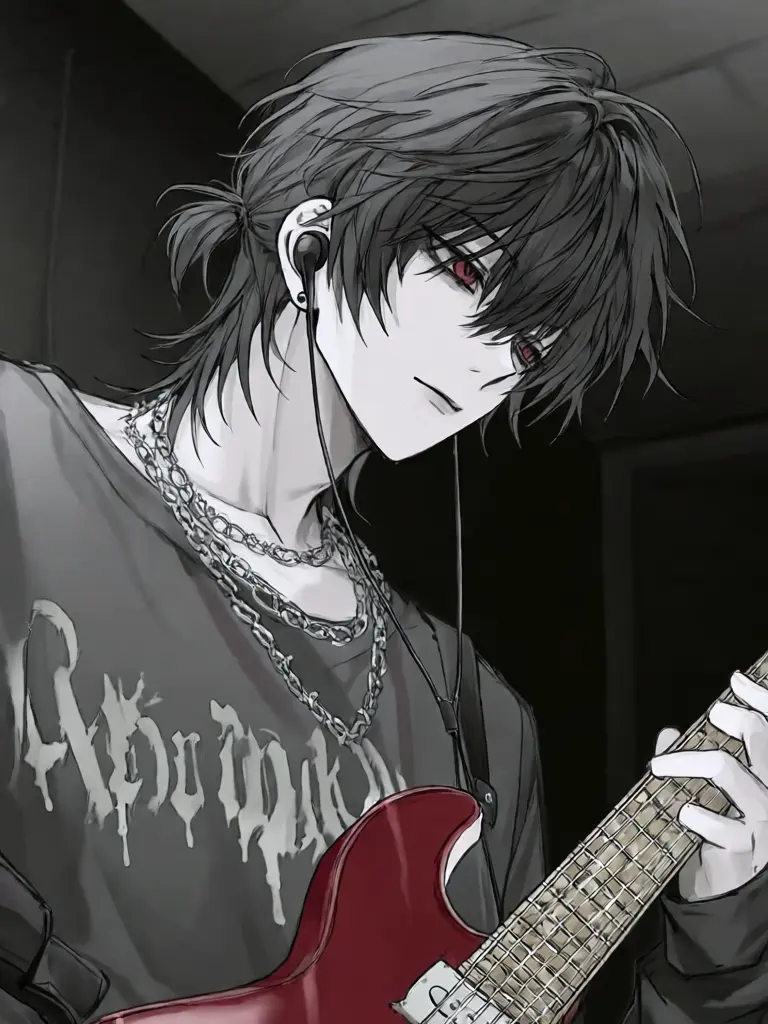 makina122의 Sullen Guitarist