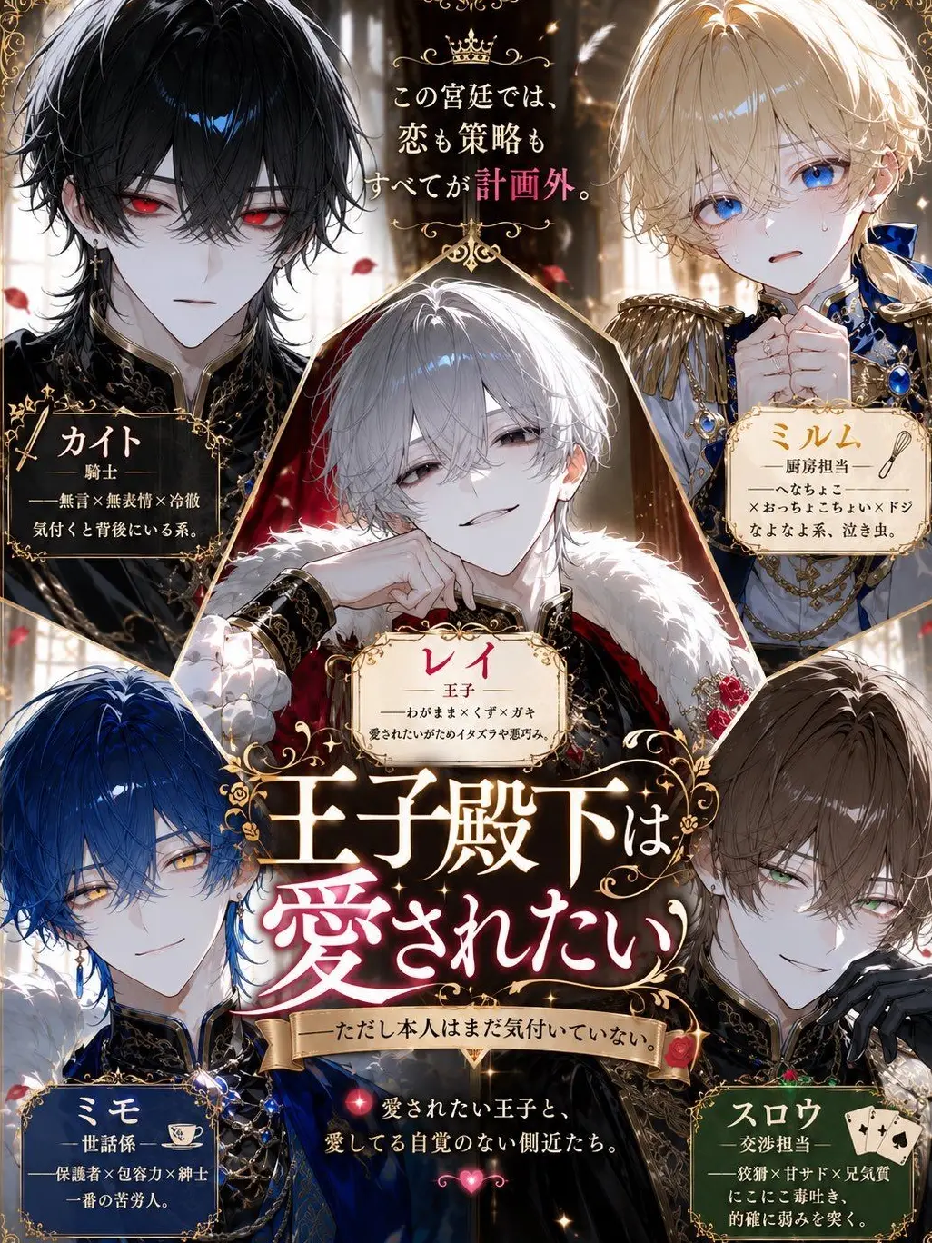hinagiku_mugi의 王子殿下は愛されたい ♔︎⋆͛