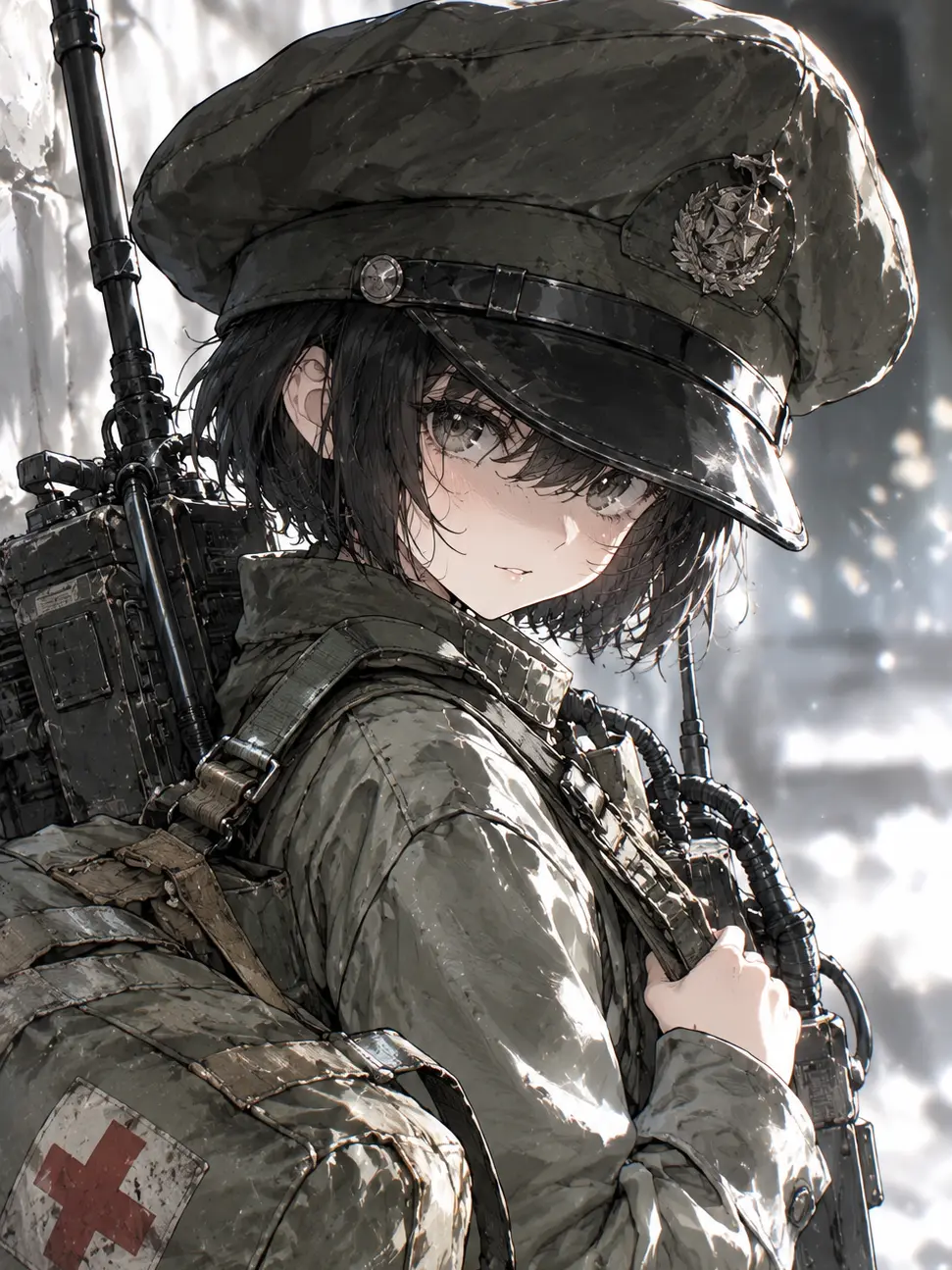 PetiteSweet6615의 3人の部下は女性兵