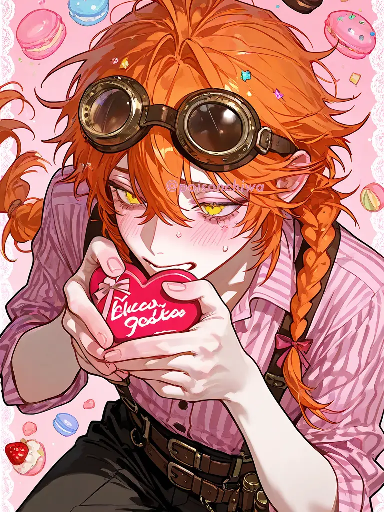 poisonchiwa의 発明家はロボットのあなたに夢中