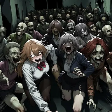 Profile image of 女ゾンビの集団