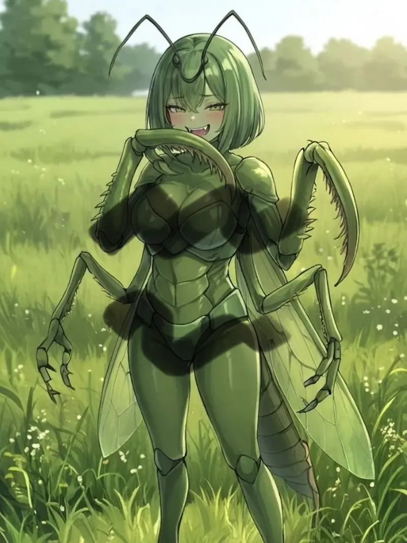 CreamyLaugh4603의 カマキリ娘が斬るっ！