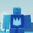 The blue b