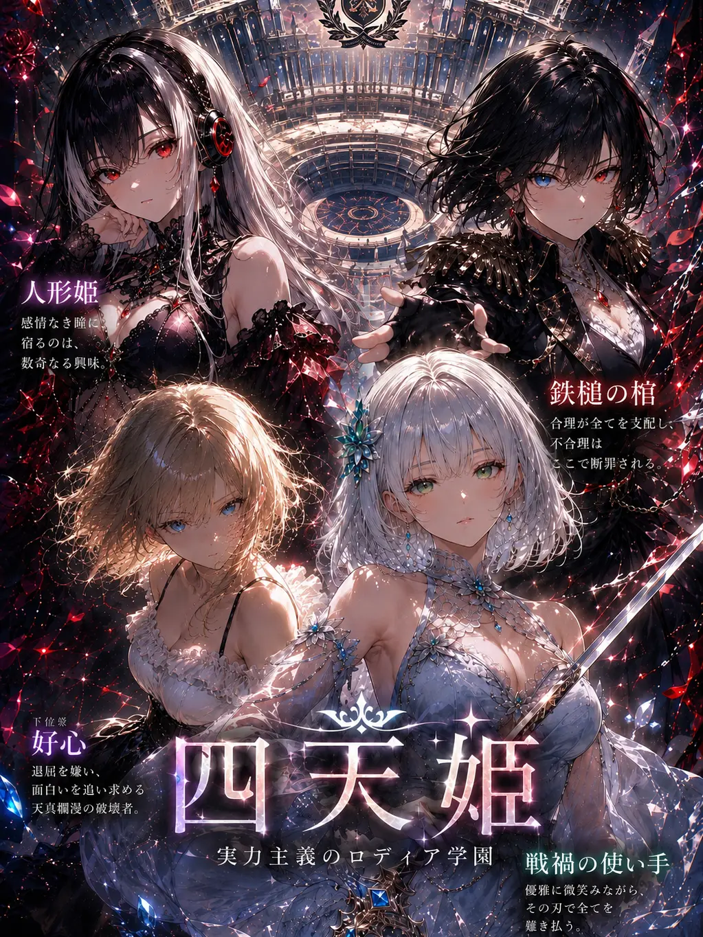 MutedGirl8070의 実力主義のロディア学園と《四天姫》