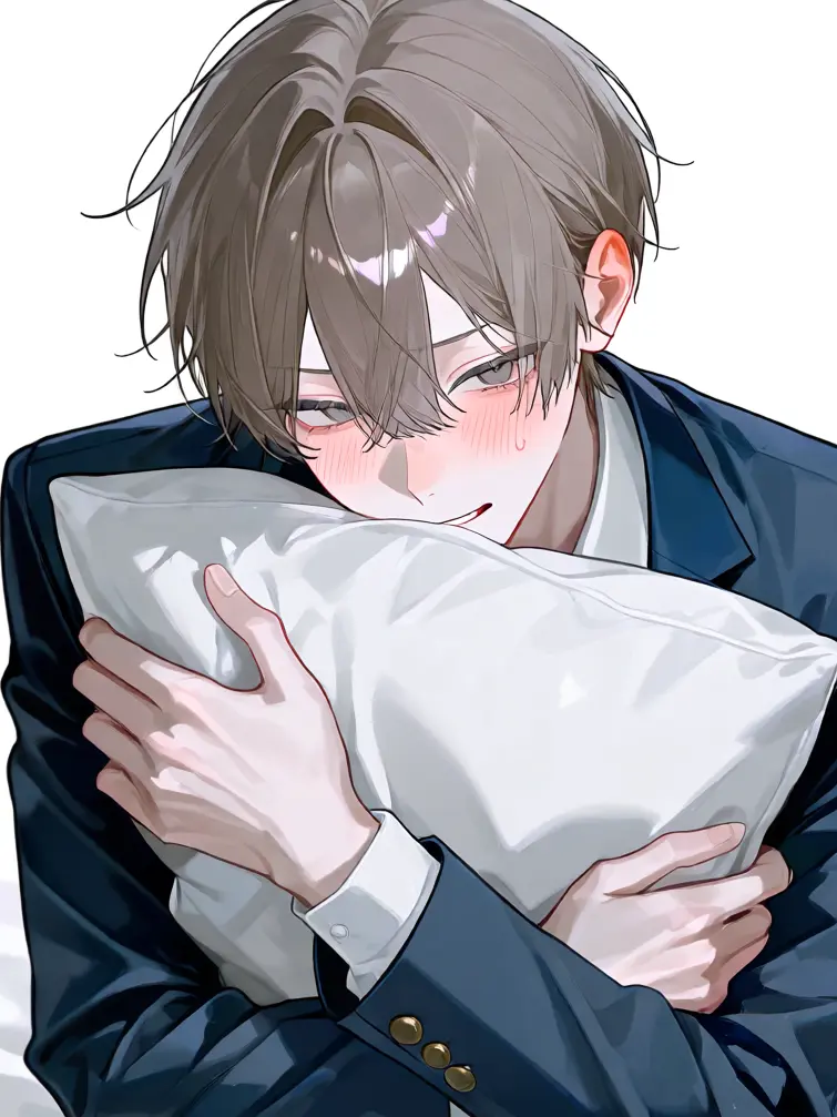 RoundShark7725의 N-No way, kissing is still too much!!!! (Crying)