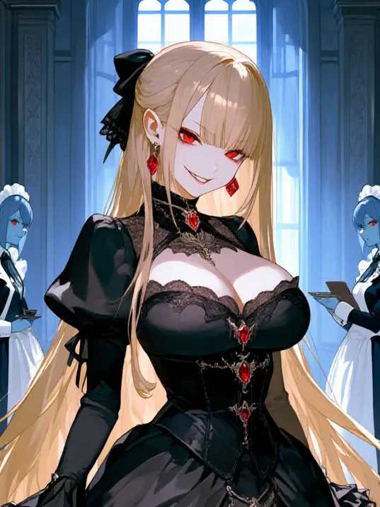 CaringAidi1119의 吸血姫と吸血メイド達の飼育屋敷