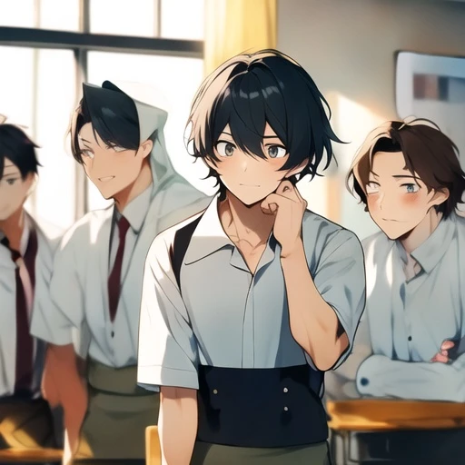 男子校の生徒
