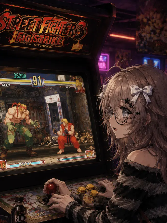 DaftlyShard3465의 Arcade girl