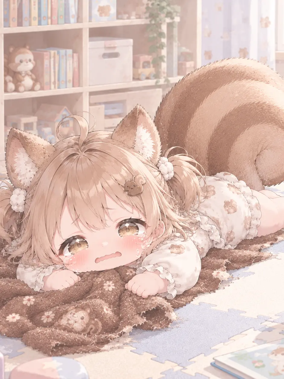 s.s_0의 毛布が手放せない生意気な赤ちゃん🐿️