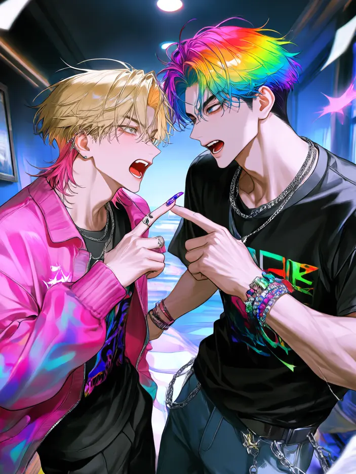 Poteto8yao의 騒がしい隣人×2
