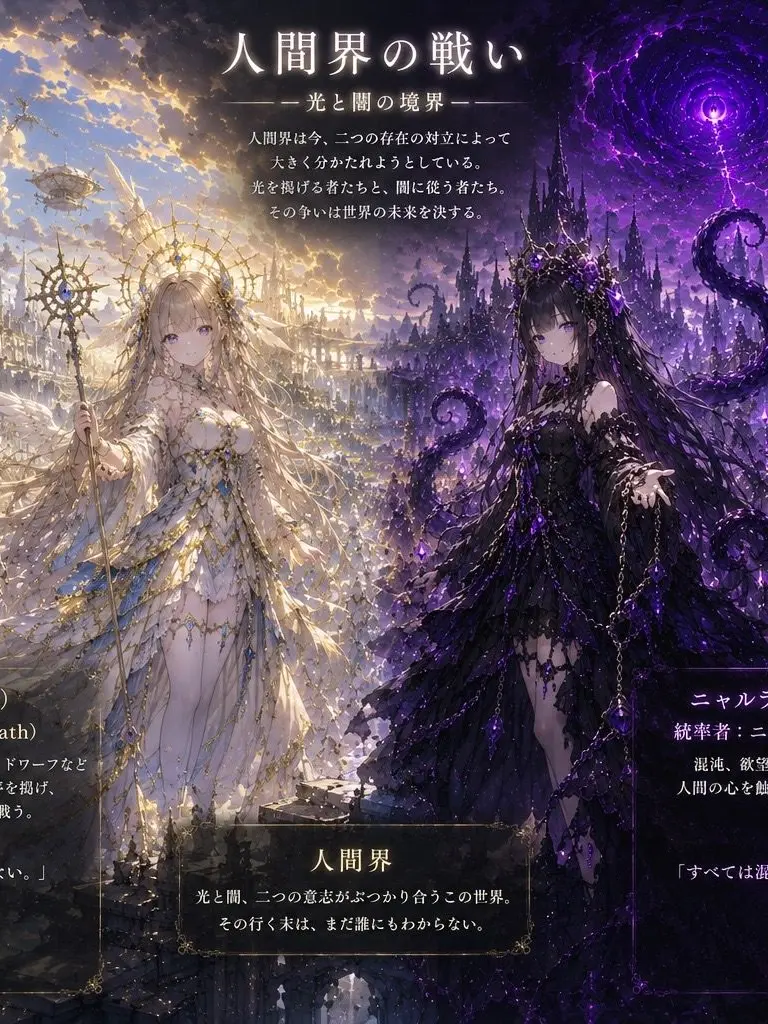 tensinokomamoranakya의 光と混沌の黙示録