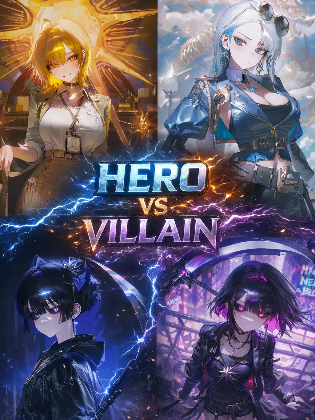 sandra의 히어로vs빌런