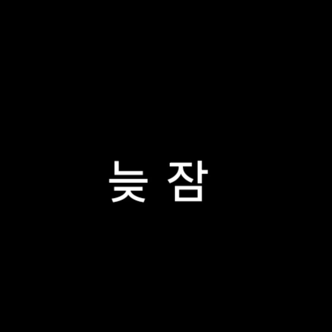 늦잠