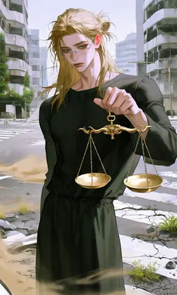 Profile image of 秤を持つ計量者