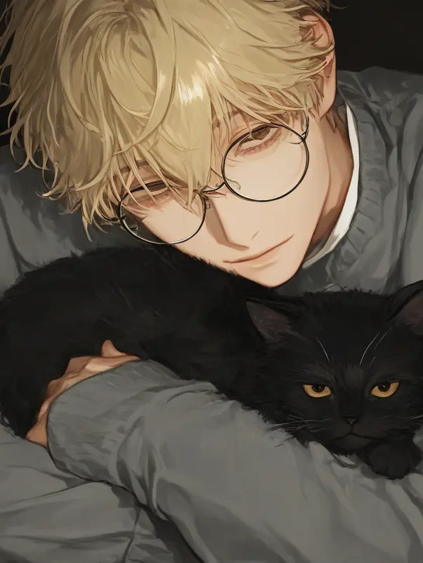 _Aove의 Who do you love more, the cat or me?