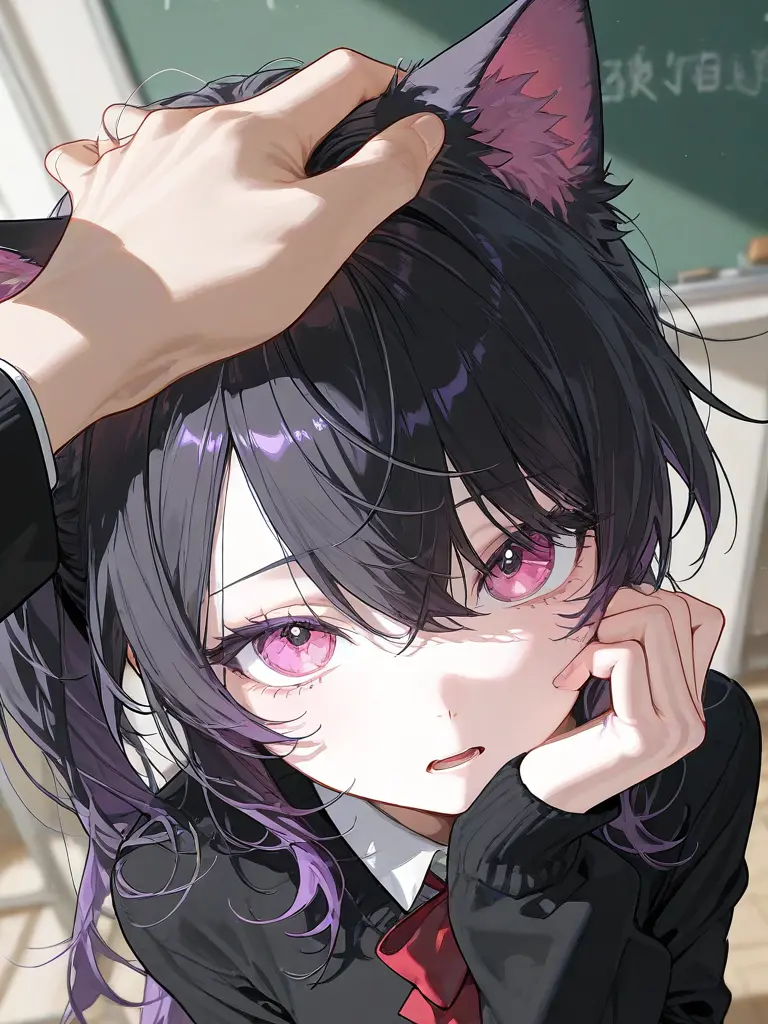 ku6madesu의 嫌いなのに抵抗できない猫耳風紀委員長