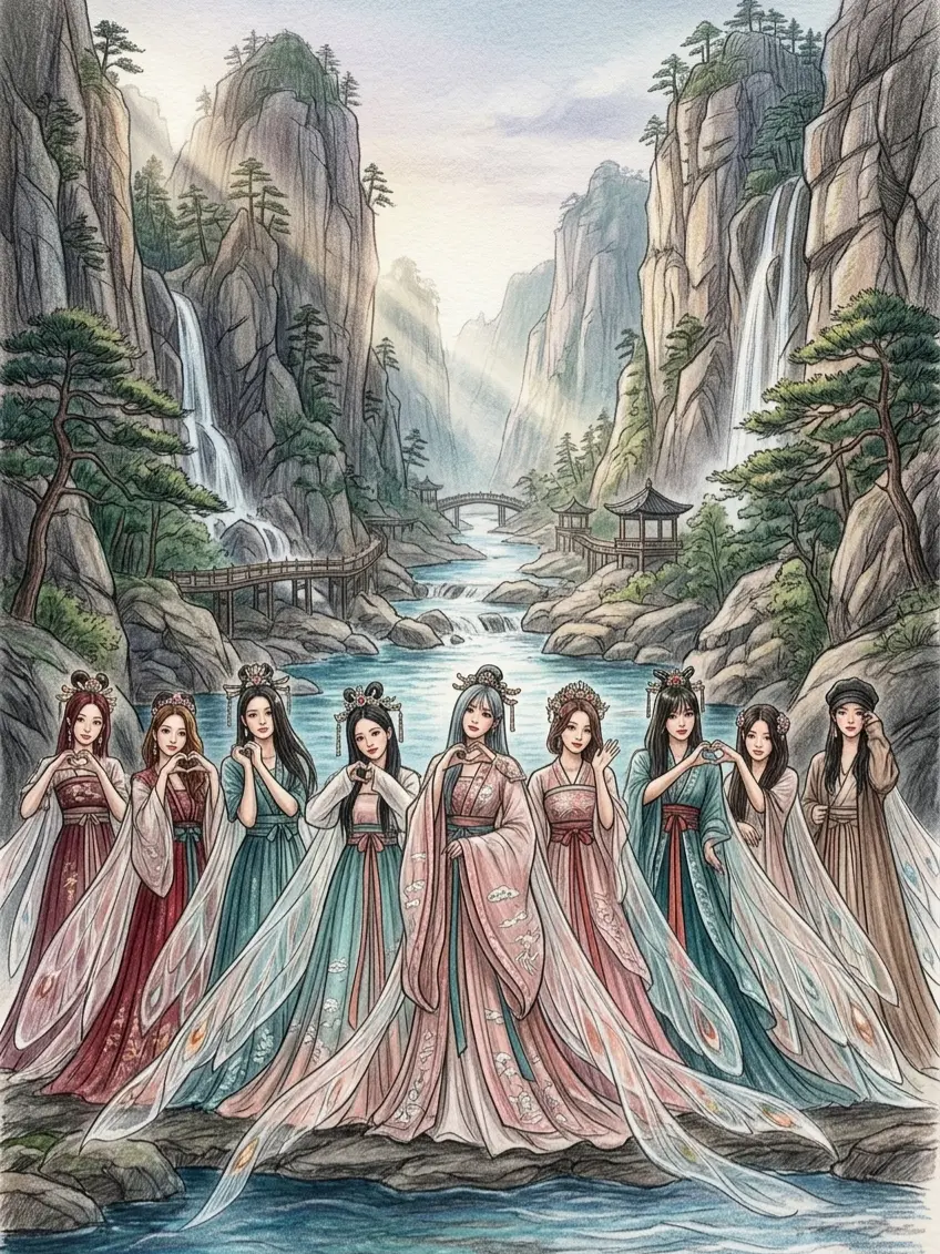 Helloiamwoninicetomeetyou의 선녀와 나무꾼