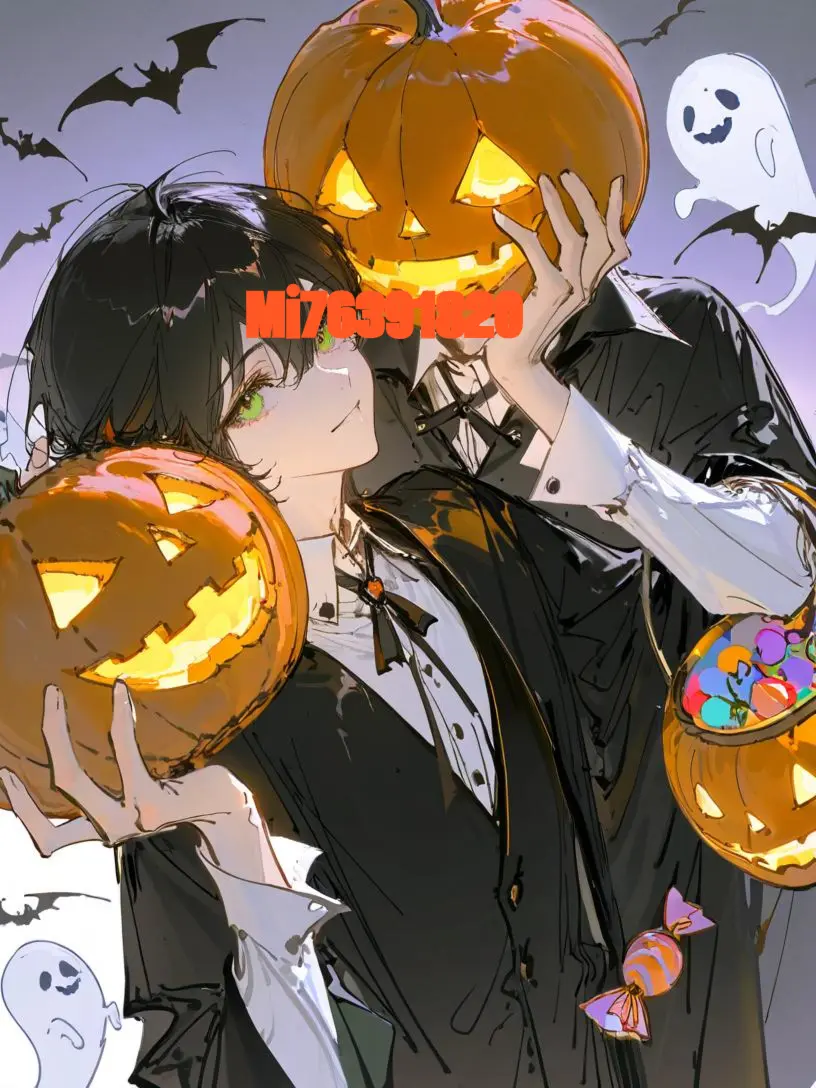 Mi76391820의 The Pumpkin-Headed Devil and the Halloween Demon