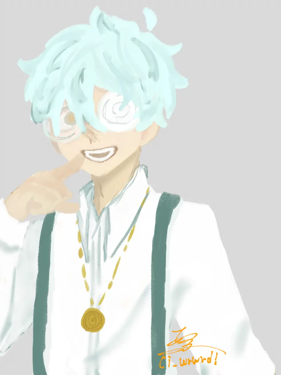 aifonnnu0614의 ぐるぐるめがねの男の子