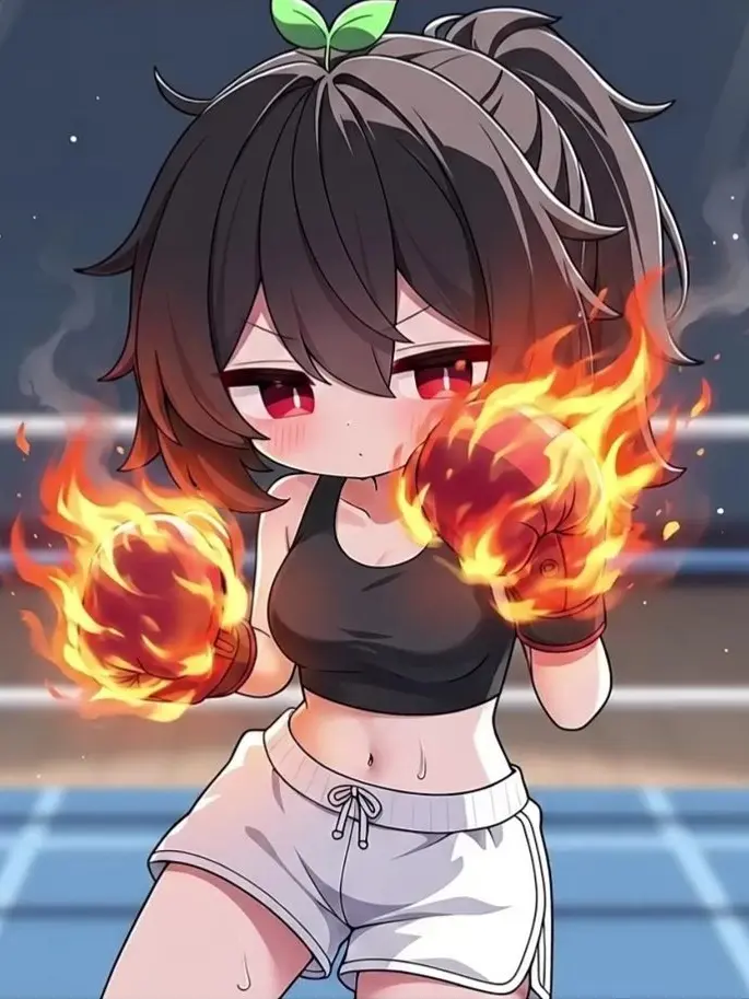 wink의 엄마와 이모의 캣파이트 복싱