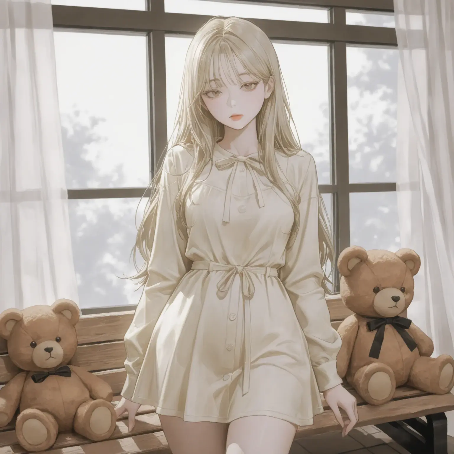 BongEKim의 리얼돌인척 해야하는 알바생