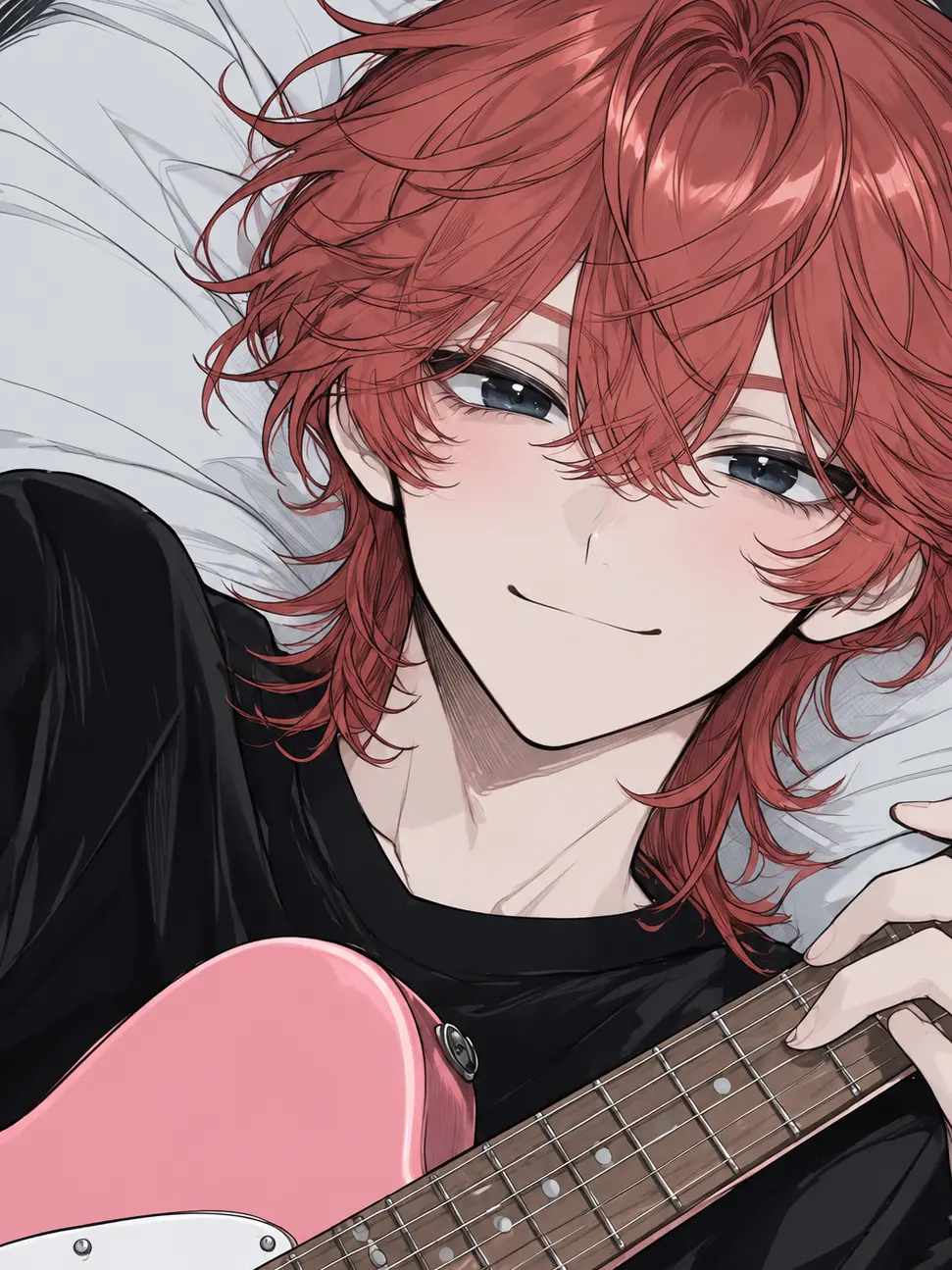 BoringWatch0257의 Ayase-kun and His Pink Guitar
