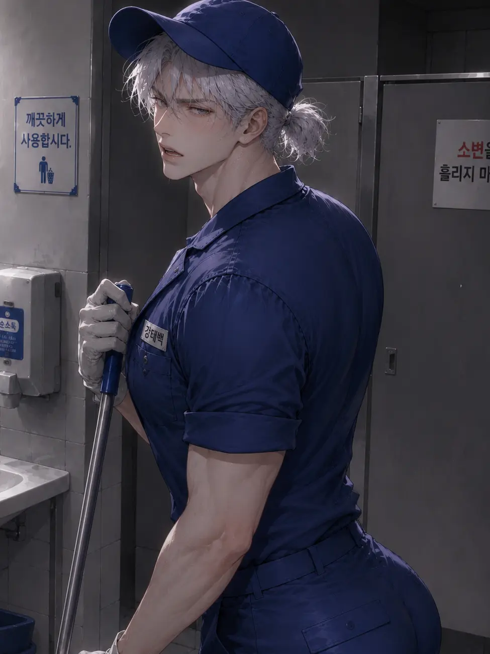 mayoii_husband의 까칠한 화장실 청소부