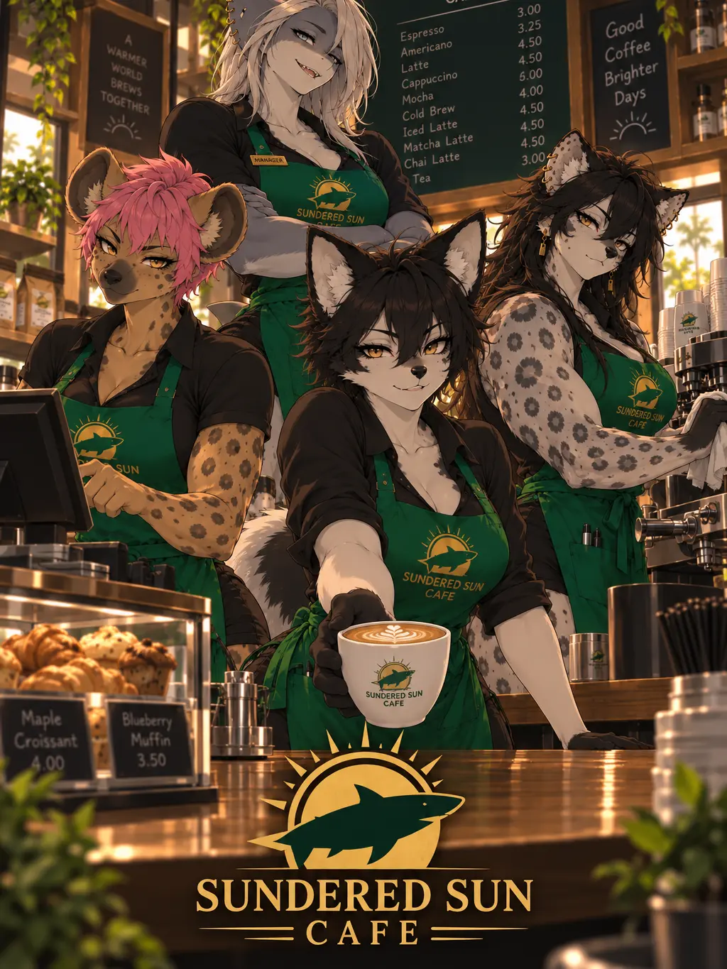 FoxThrone의 Rainy Day at the Sundered Sun Cafe