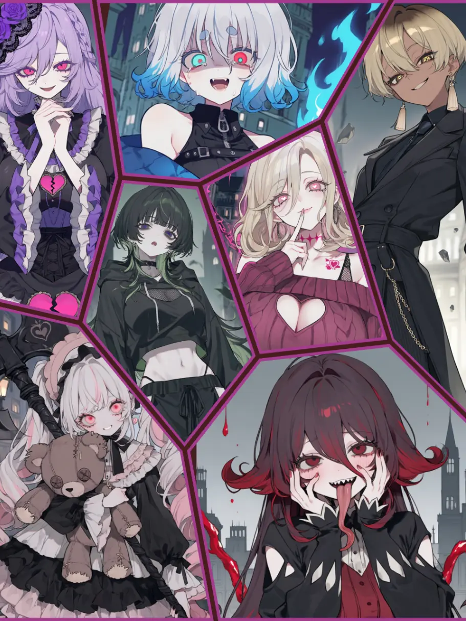 kokoa.2025의 七つの大罪:殺人鬼の少女たち。