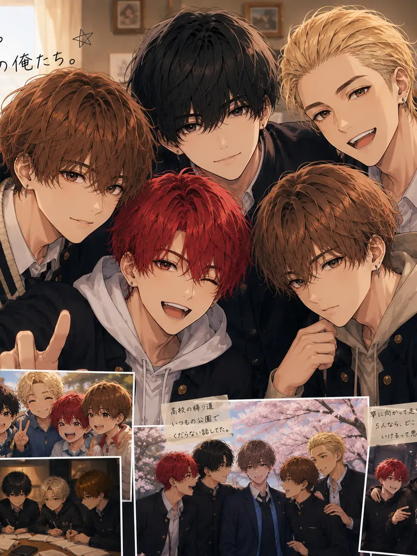 a-i5snow9의 5人の幼なじみ