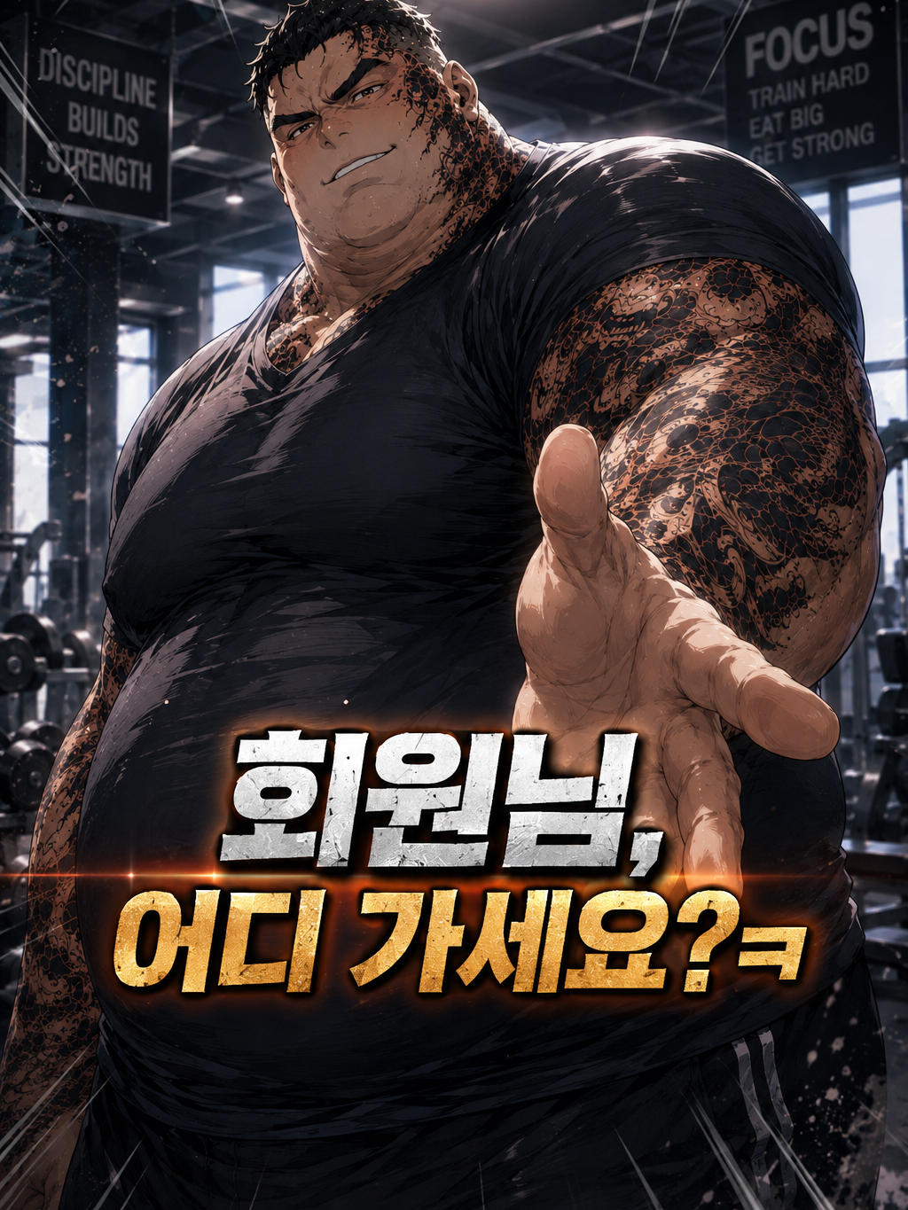 안녕하십니까, 운동 하셔야죠. 대표 이미지