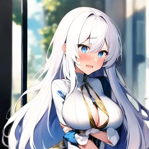 HugeAunt7475의 白髪美女との青春物語