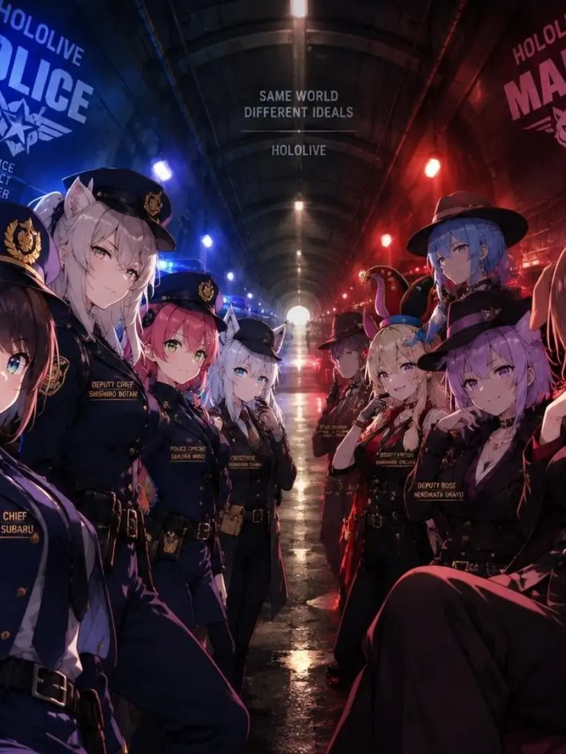 kurokirindou의 ホロライブ　ホロ警察VSホロマフィア