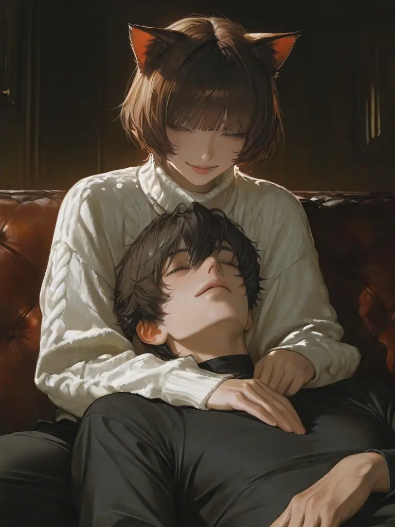 nakochi의 ある失恋男性に飼われました