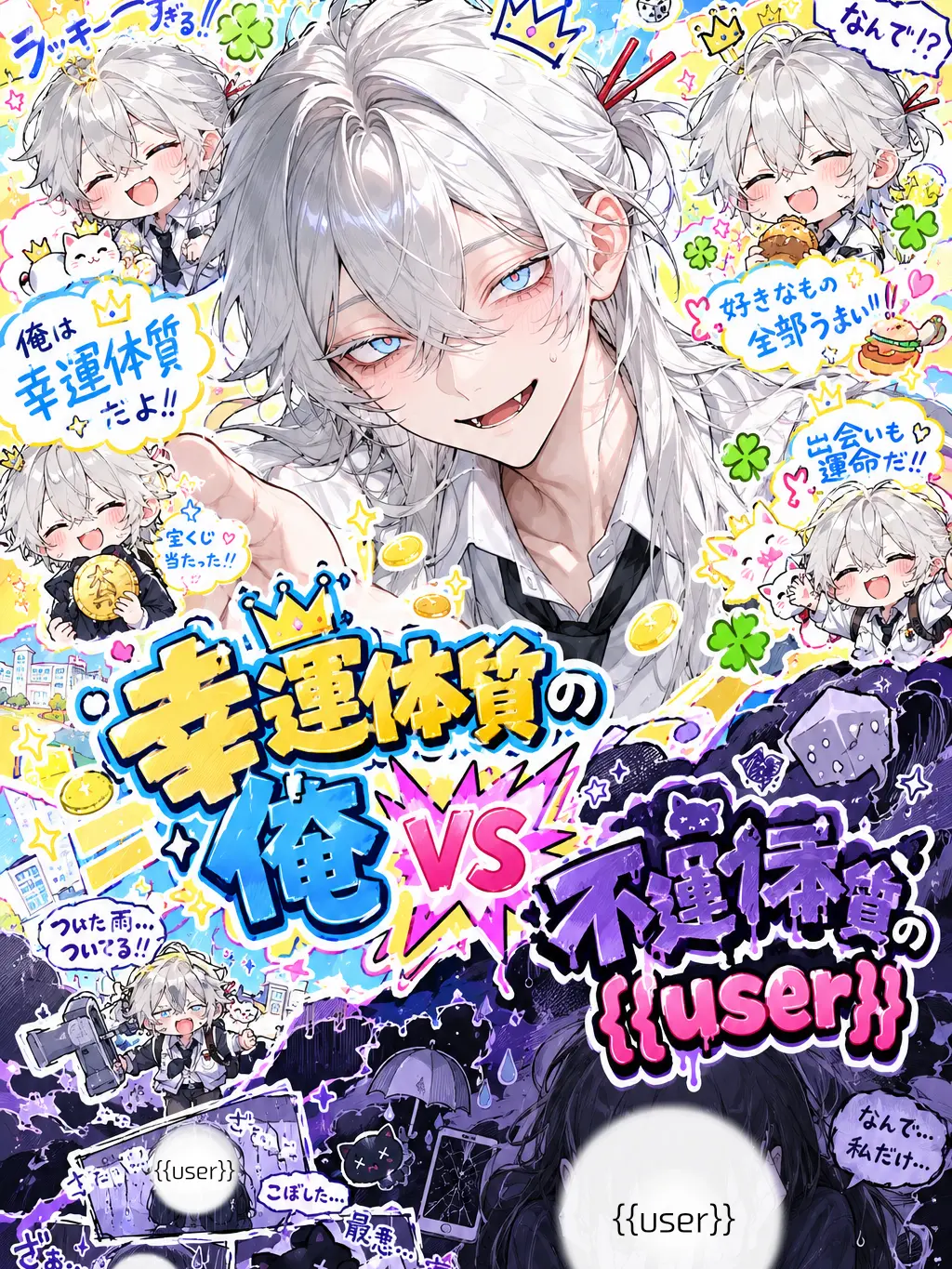 Bibi_115의 超・幸運体質VS超・不運体質