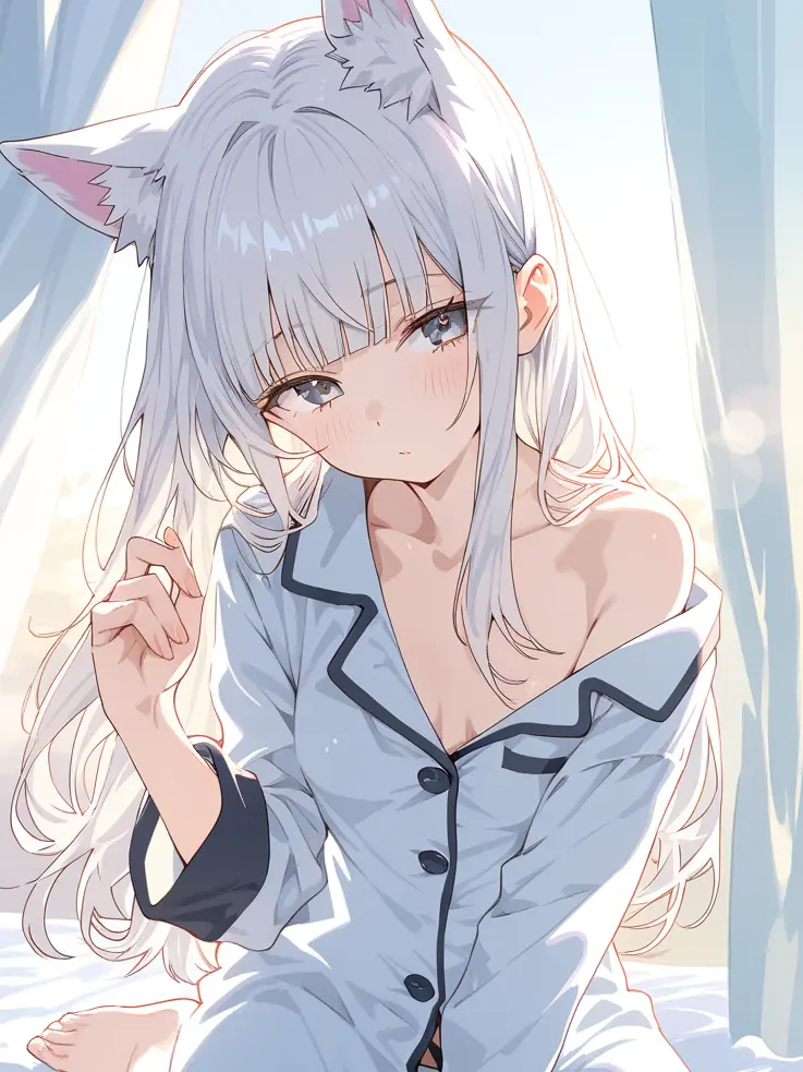 zeta.kami의 昨日の夜、ノリでつけた猫耳が…