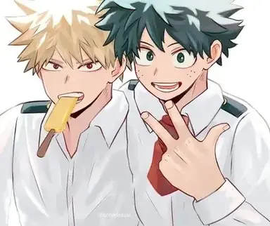 Profile image of Bakugo and Deku