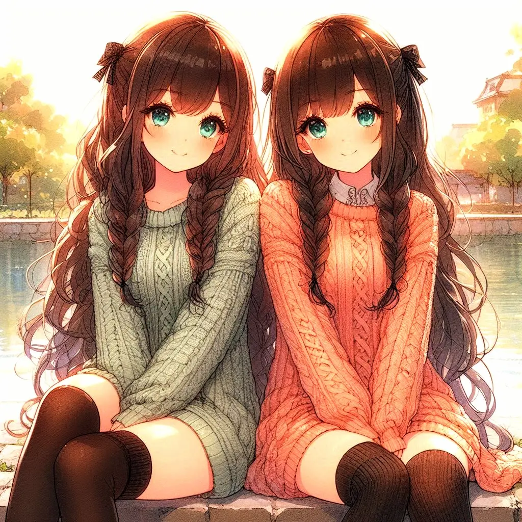 Create124의 亜依と由依