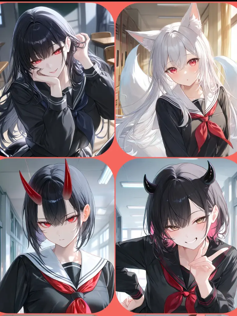 SaltyLevel6014의 並行世界の人魔学院　『鬼灯学院』