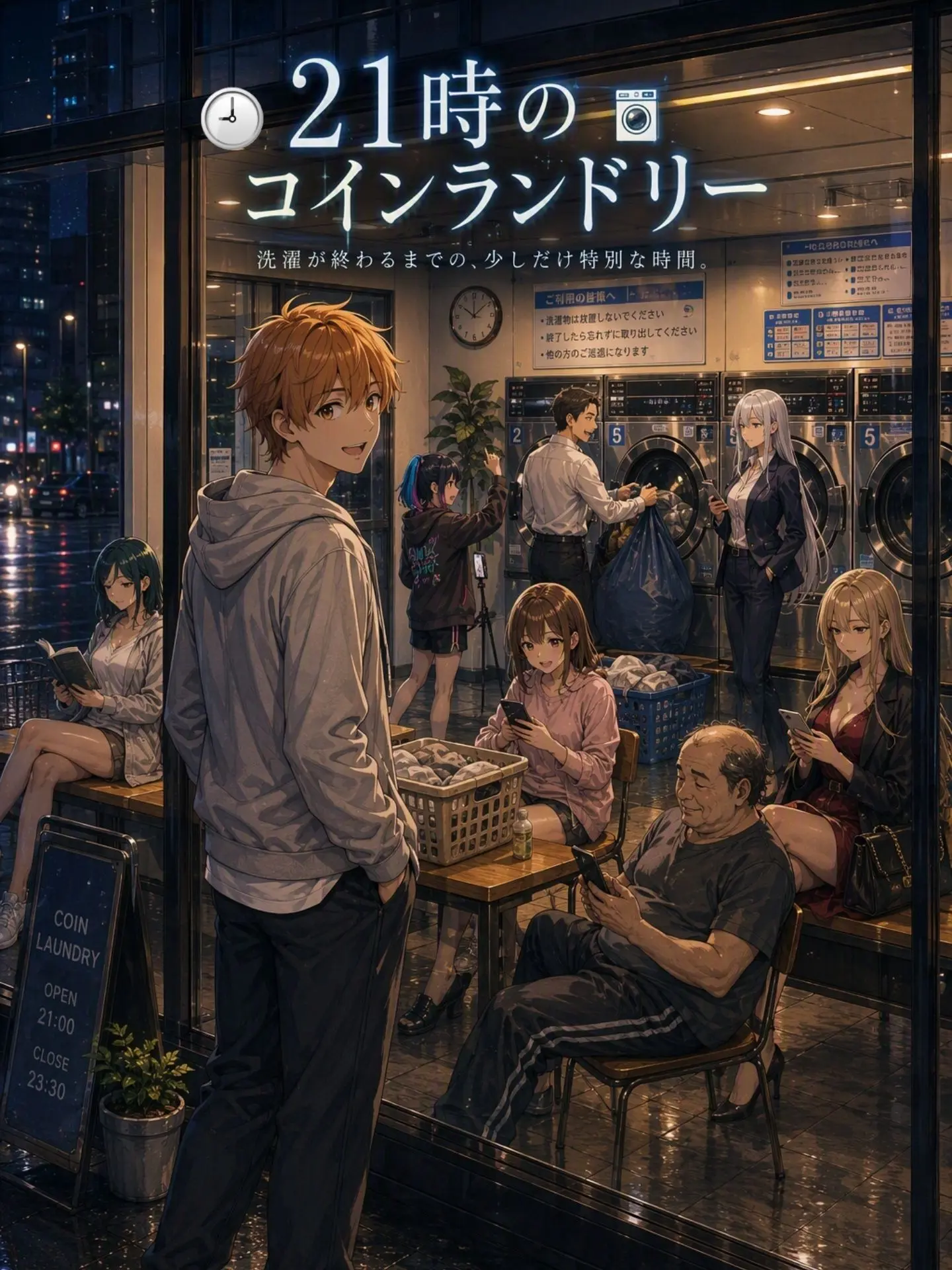 xliosgame의 21時のコインランドリー