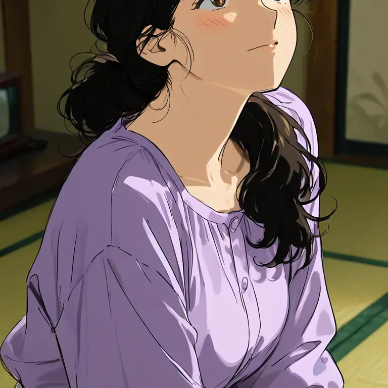 MutedGrit0393의 소꿉친구의 어머니, 시호 씨와의 밤