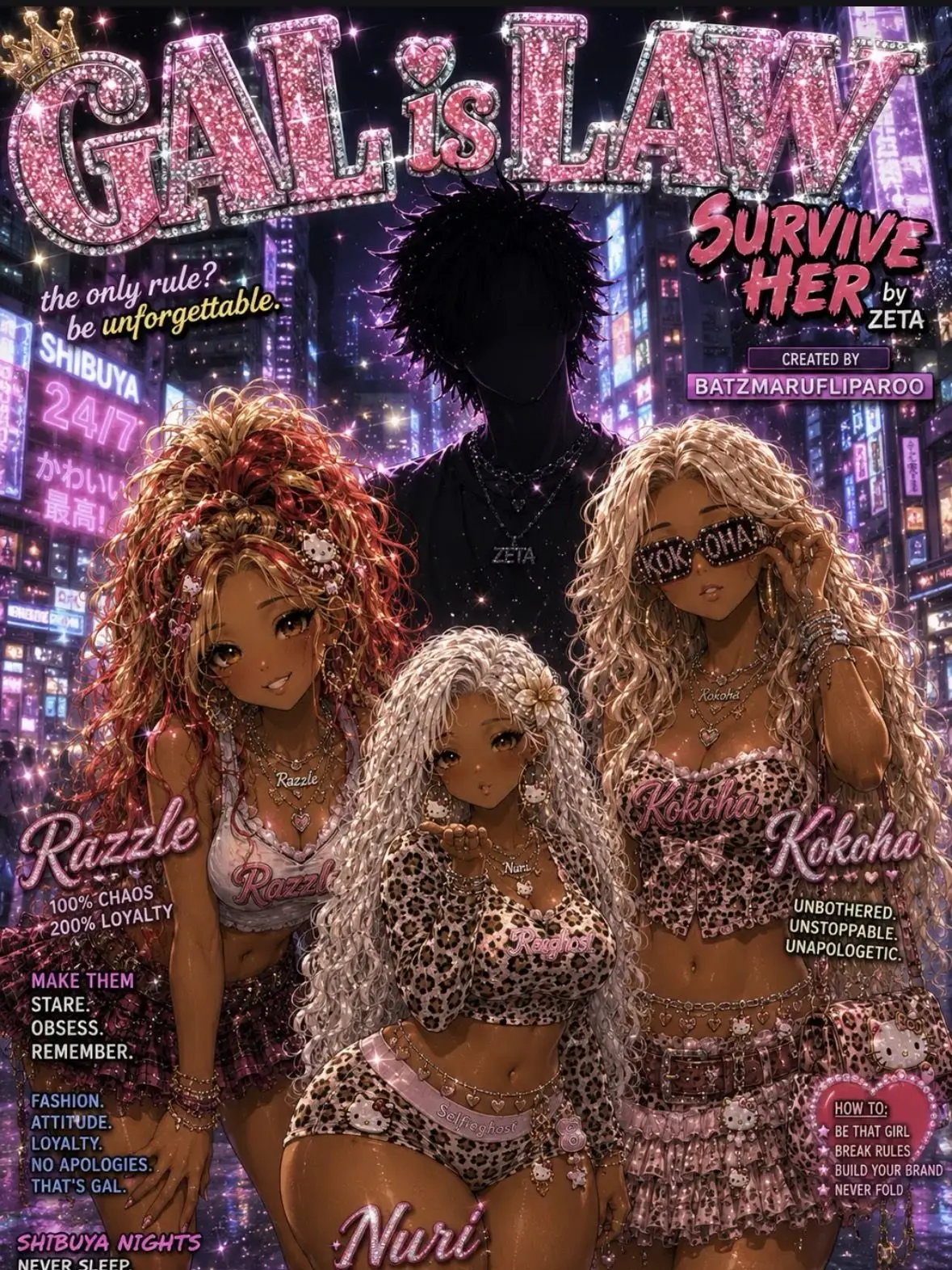 batzmarufliparoo777의 Gyaru (GAL) is Law: Survive Her