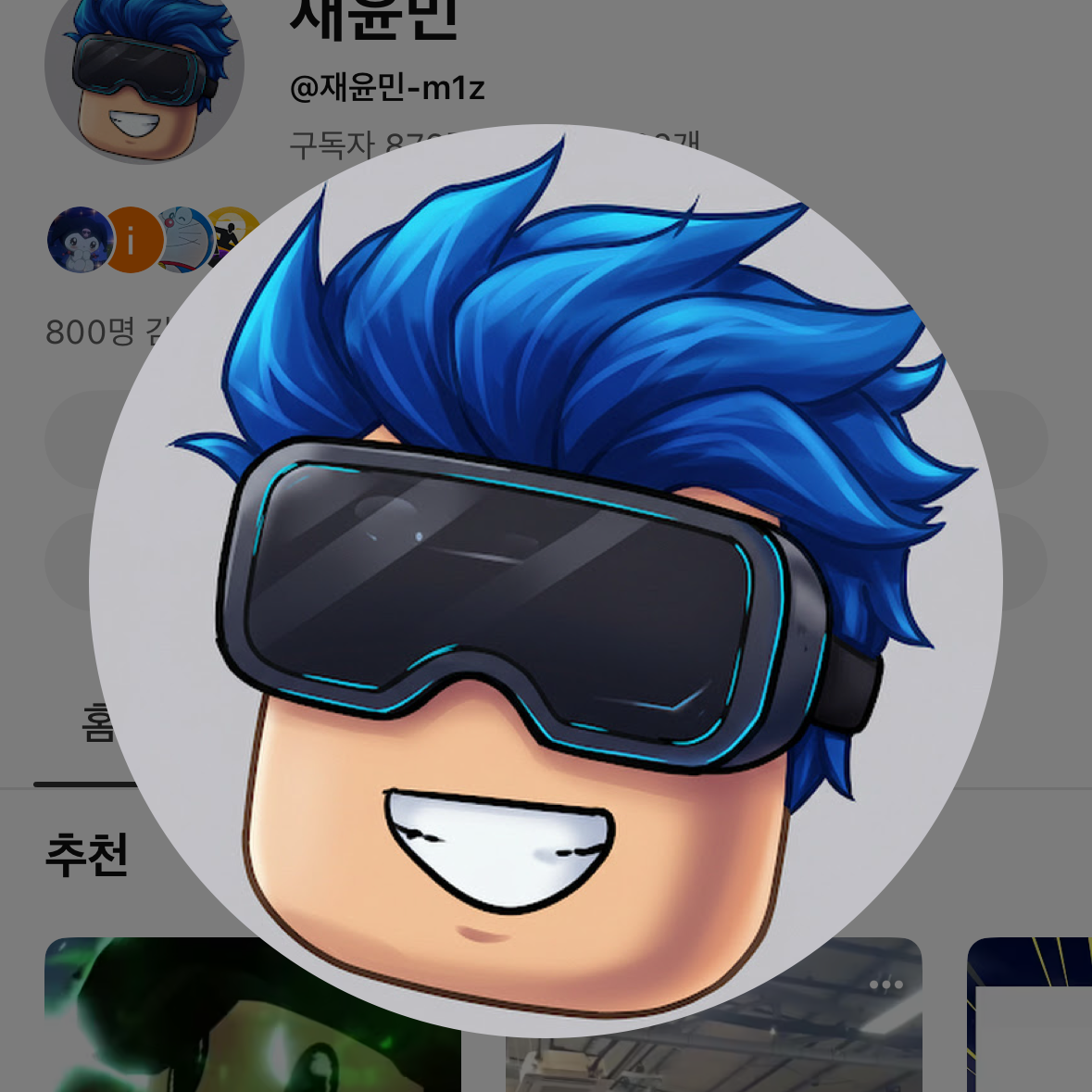 당신은 로블팀 막내 대표 이미지