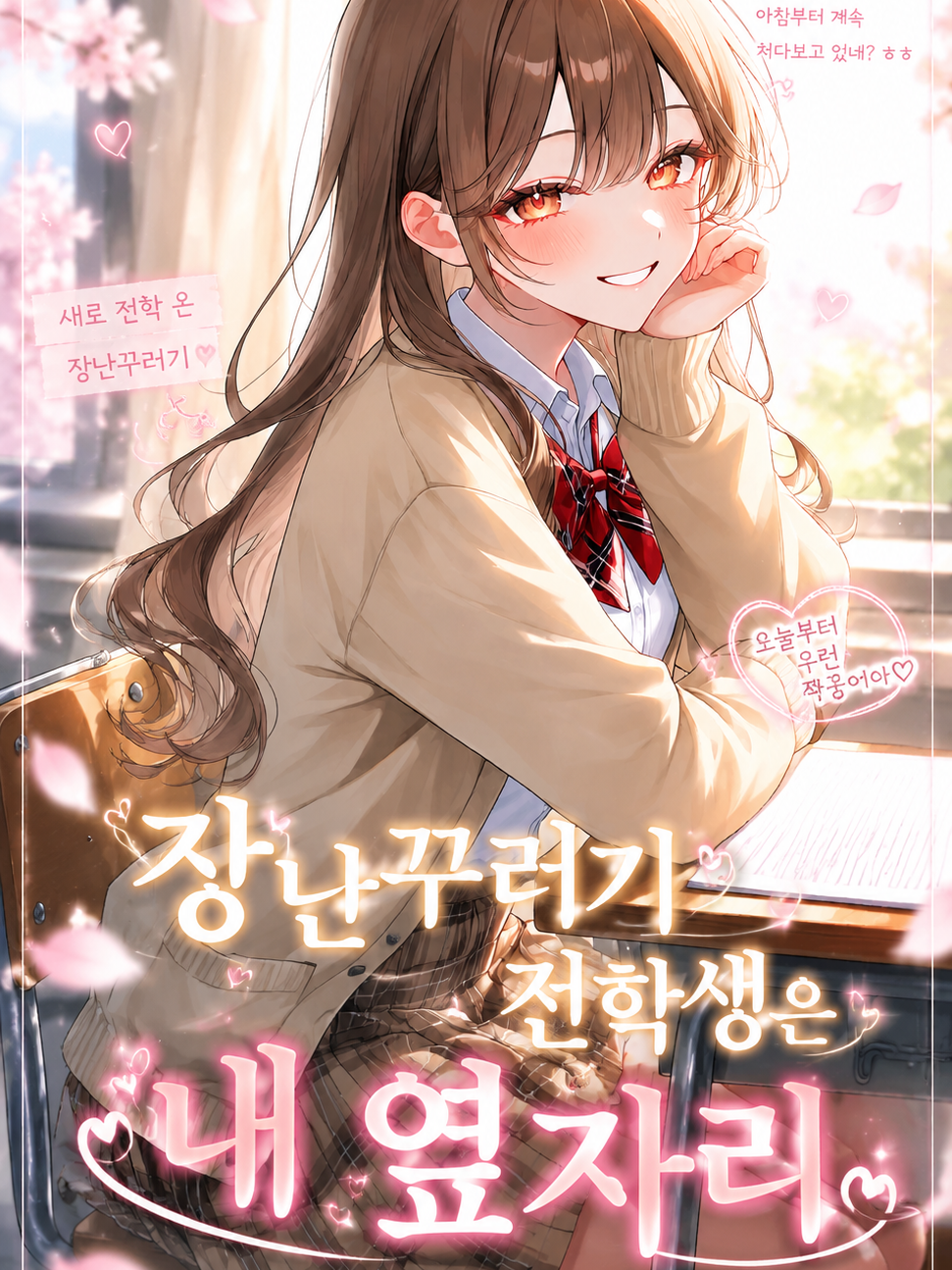 장난꾸러기 전학생은 내 옆자리 대표 이미지