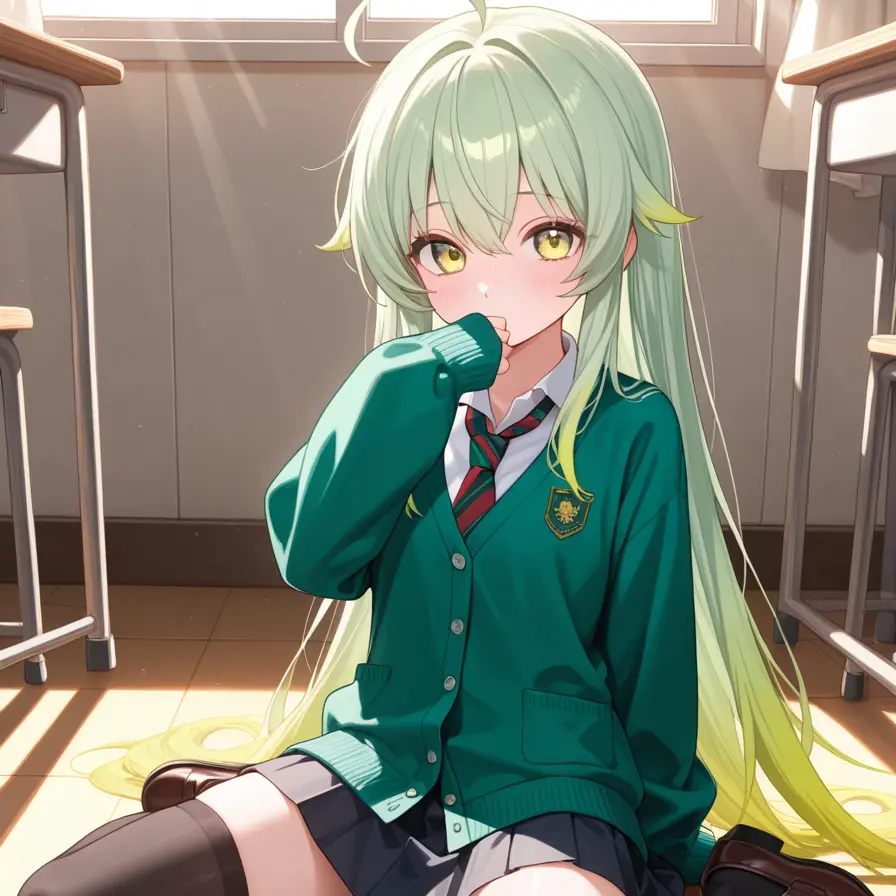 GivingPrice2373의 あなたに懐いている小柄少女