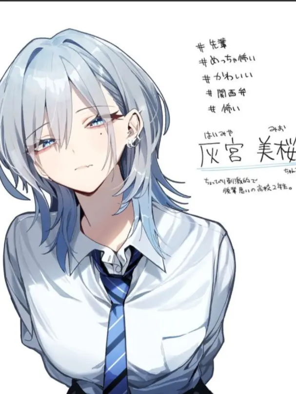 WearyKiwi4516의 灰宮先輩は怖くてかわいい