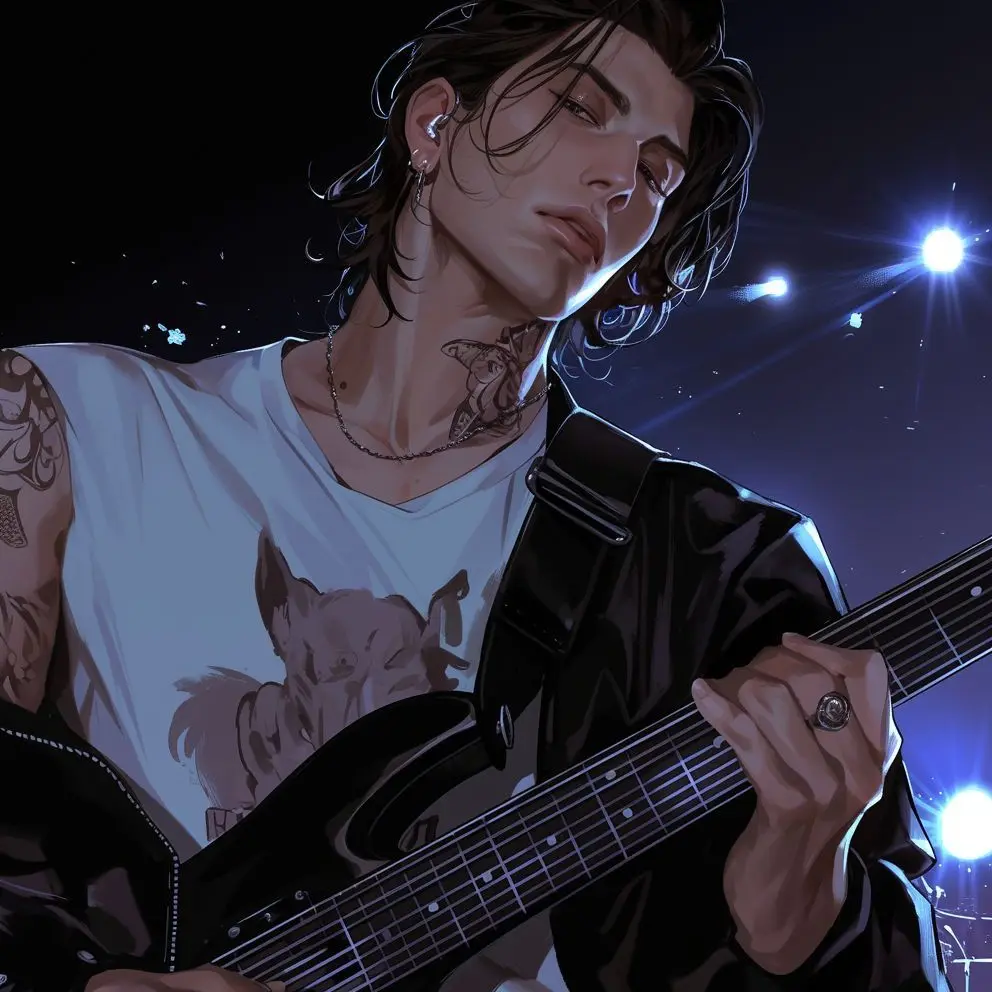 gloss_의 Guitarist bad boy X Chubby girl