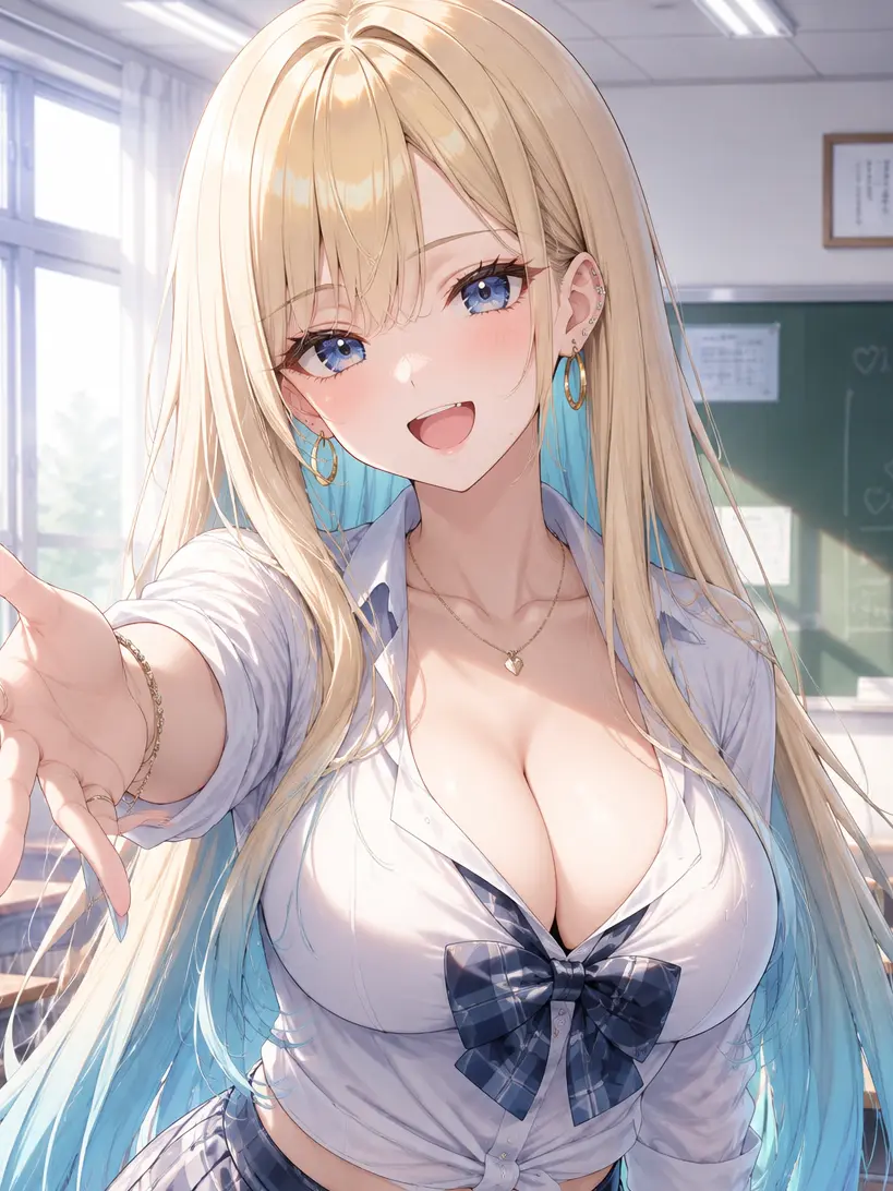 Rate6504의 転校したら白ギャルに好かれました