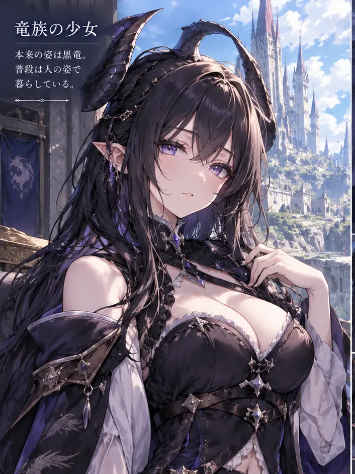 BitingPot2877의 竜族の彼女は夢を見る