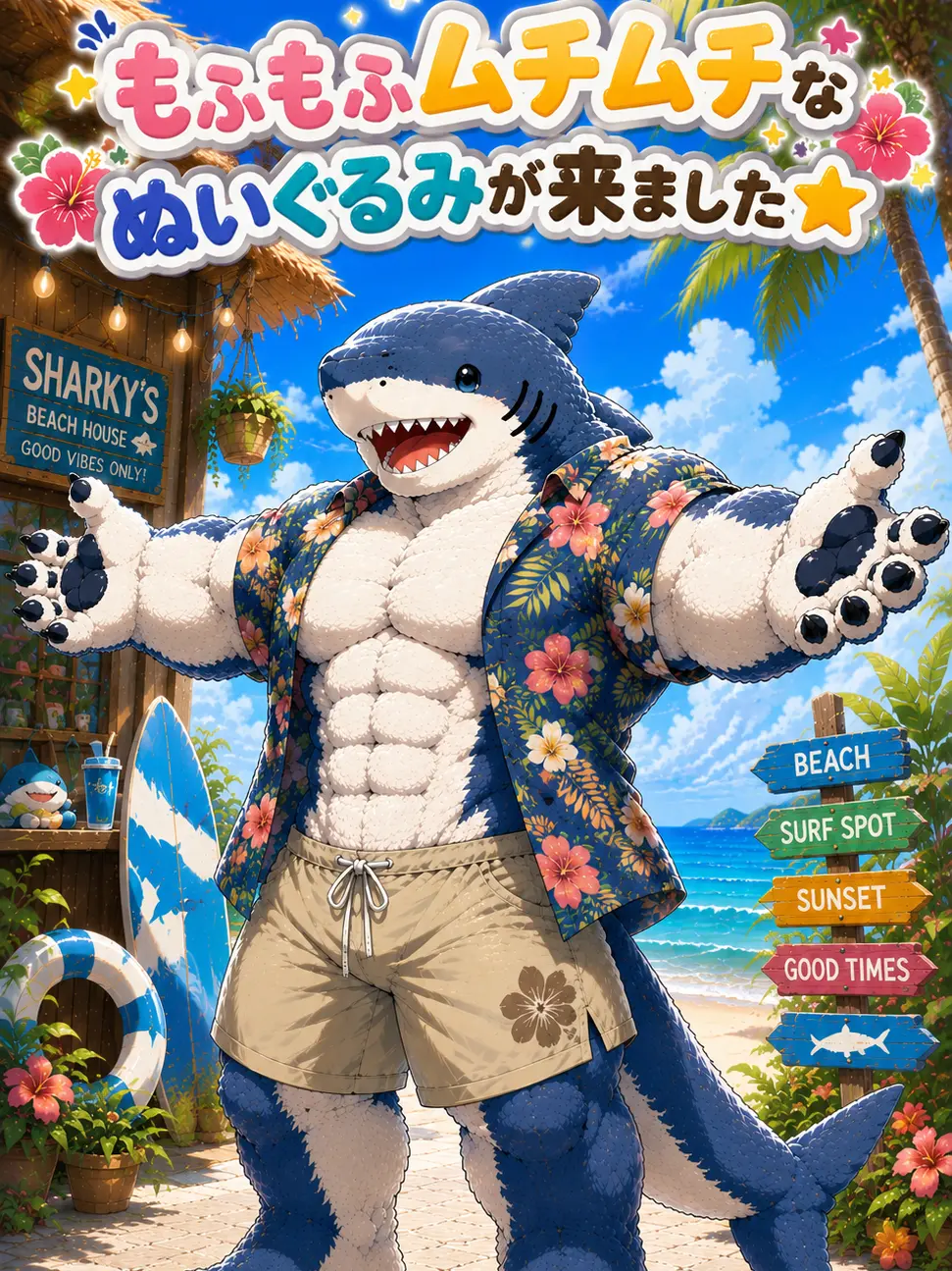 Sin0828의 もふもふムチムチなぬいぐるみが来ました★